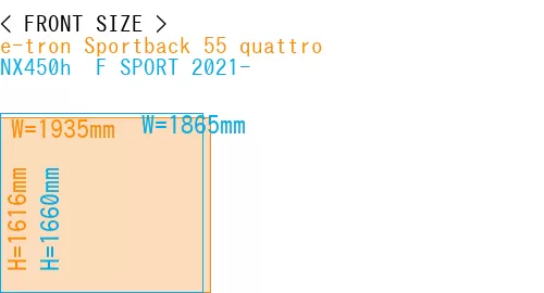 #e-tron Sportback 55 quattro + NX450h+ F SPORT 2021-